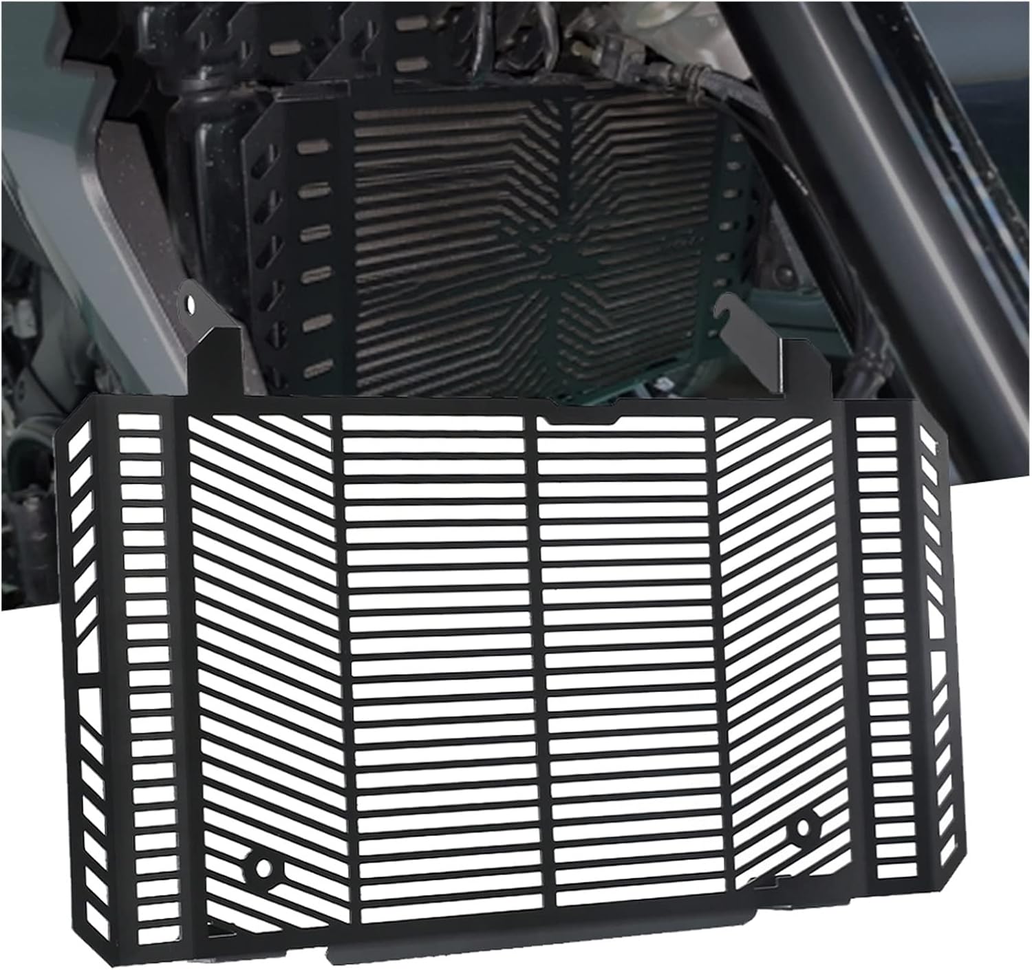 HRTLSS for Suzuki V-Strom 1050 Xt 1050xt VSTROM 1050 2020 2021 Motorcycle Radiator Grille Grill Guard Cover Protector Motorcycle Radiator Shrouds