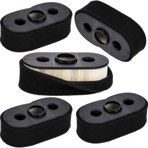 HIFROM 11013-7031 Filtro de aire con prefiltro de repuesto para Kawasaki 11013-7026 FH580V FH381V FH430V Limpiador de aire para cortacésped (paquete HIFROM 11013-7031 Filtro de aire con prefiltro de repuesto para Kawasaki 11013-7026 FH580V FH381V FH430V Limpiador de aire para cortacésped (paquete