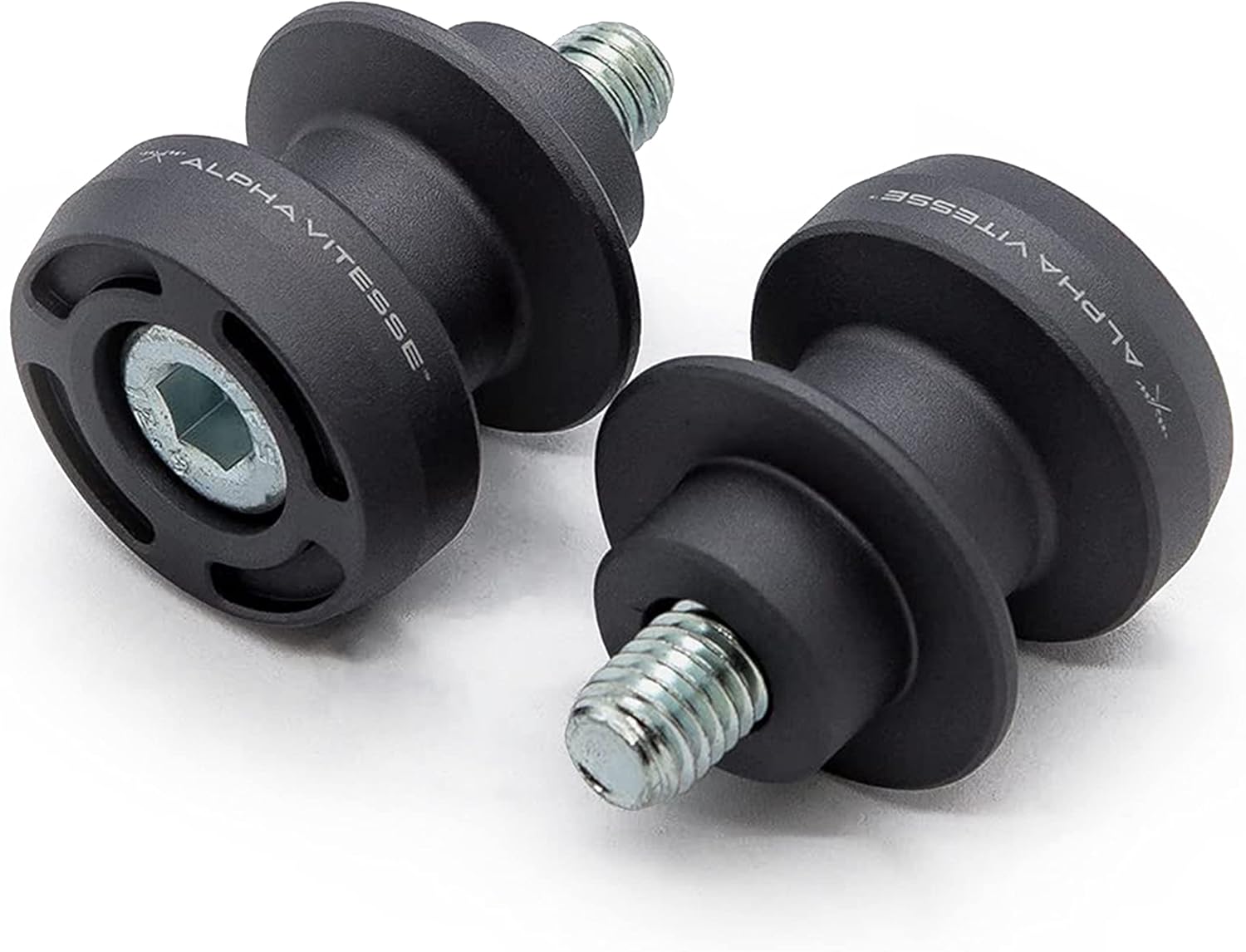 Alpha Vitesse Carretes de brazo oscilante, carretes de soporte Paddock, compatibles con Kawasaki Ninja 400 2018+  Z400 2019+