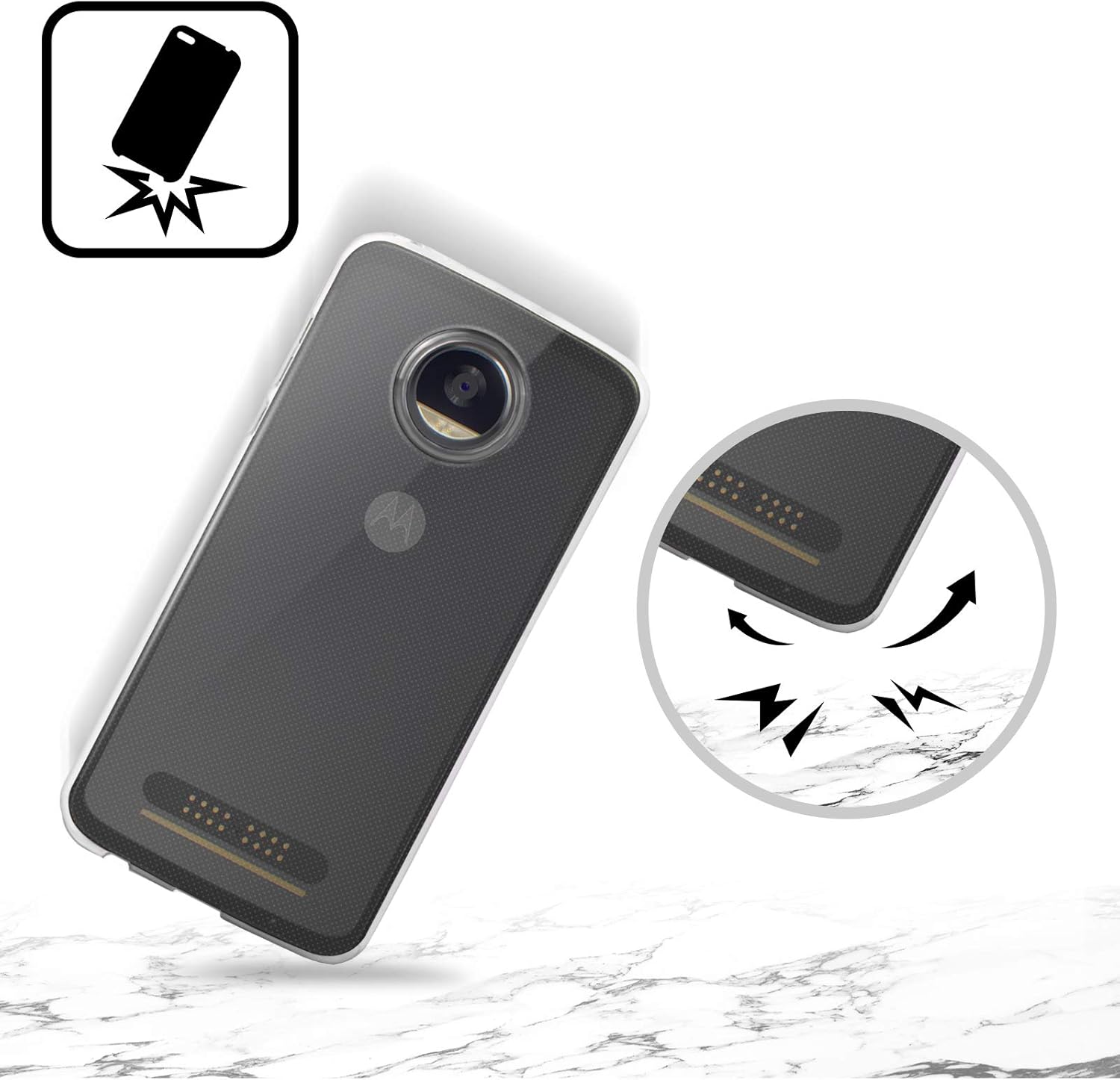 Head Case Designs Officially Licensed Tottenham Hotspur F.C. Cristian Romero 202223 First Team Soft Gel Case Compatible with Motorola Moto Edge 40