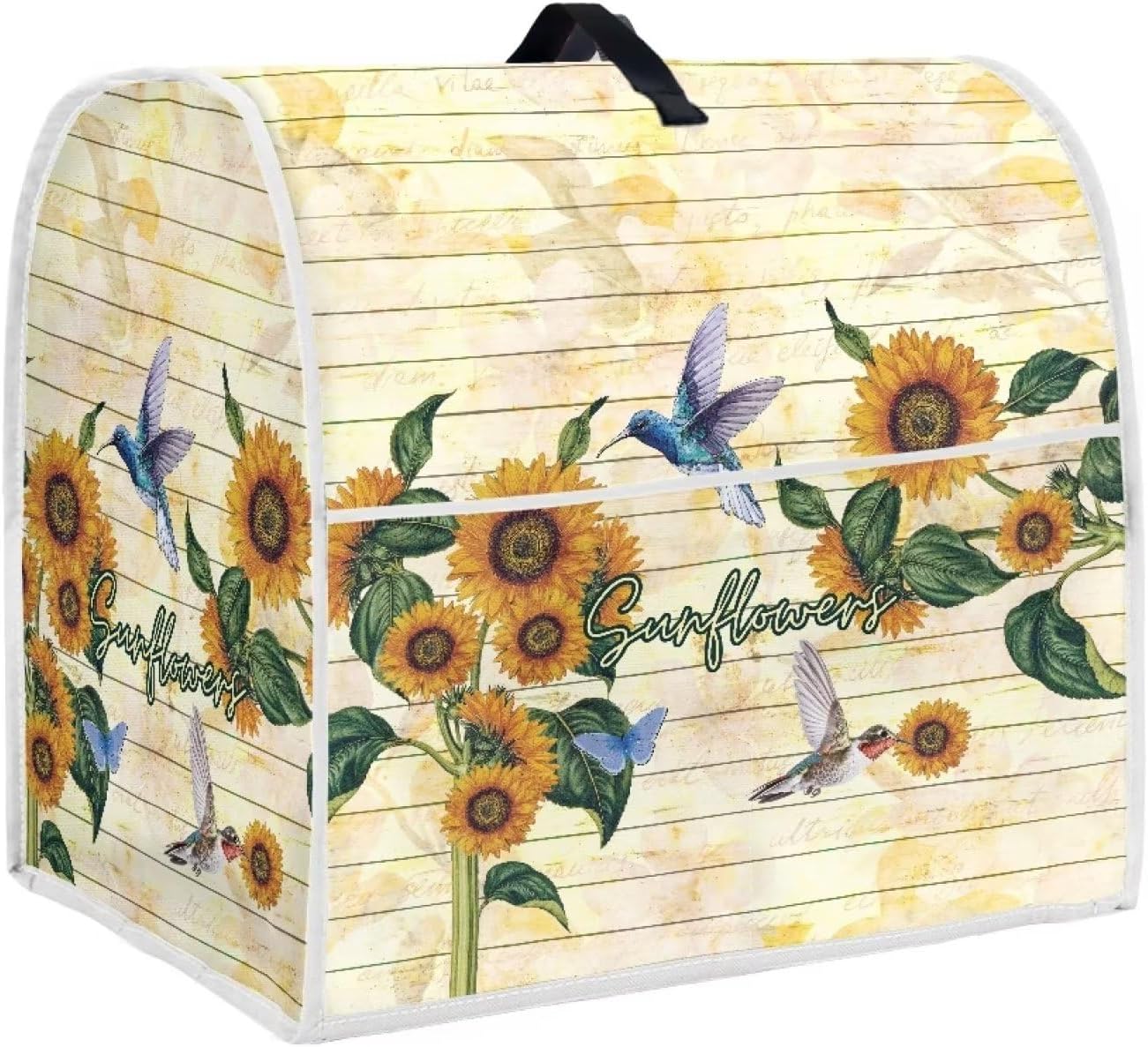 Cubierta para mezclador de tablones de girasol, pájaro, tamaño S, cubierta para mezclador de cocina, assecories para mantener limpio y seguro para