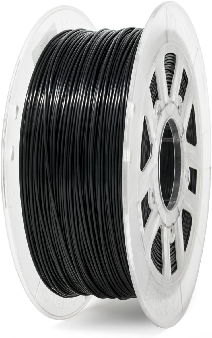 Gizmo Dorks filamento de policarbonato para impresoras 3D, 1kg2,2lb para impresoras 3D, 3mm, Negro, 1
