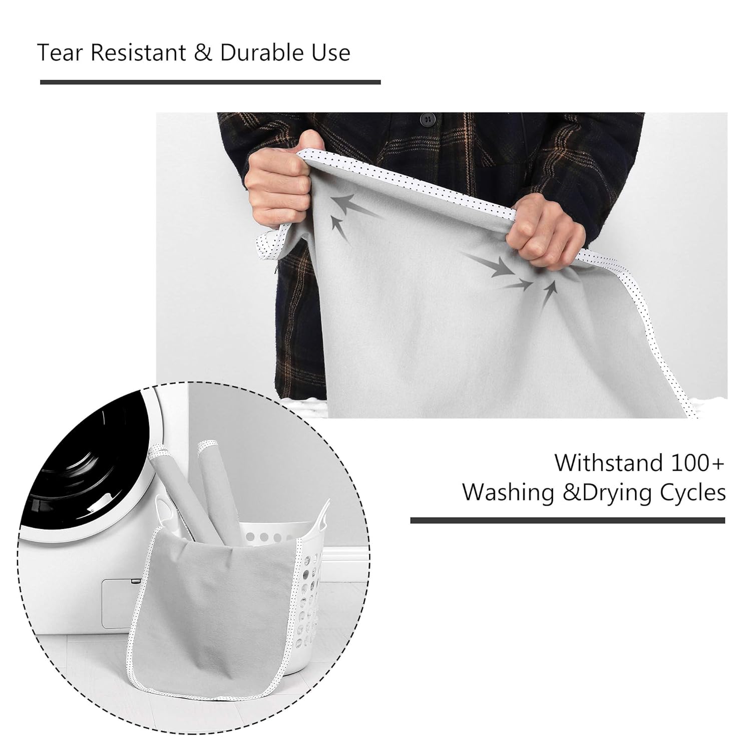 TILLYOU Juego de 6 forros para cambiadores  Algodón de franela impermeable, 27 x 13 pulgadas  Perfecto para necesidades de cambio de pañales del