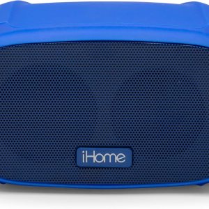 iHome Altavoz Bluetooth con batería de 18 horas de duración, el altavoz portátil es resistente al agua certificado iP46, ideal para acampar, iHome Altavoz Bluetooth con batería de 18 horas de duración, el altavoz portátil es resistente al agua certificado iP46, ideal para acampar,
