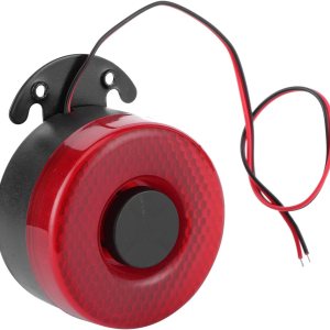 Alarma de respaldo para automóvil, bocina de marcha atrás de 12 V24 V 105 dB con luz, advertencia automática de vehículo de respaldo para automóvil, Alarma de respaldo para automóvil, bocina de marcha atrás de 12 V24 V 105 dB con luz, advertencia automática de vehículo de respaldo para automóvil,