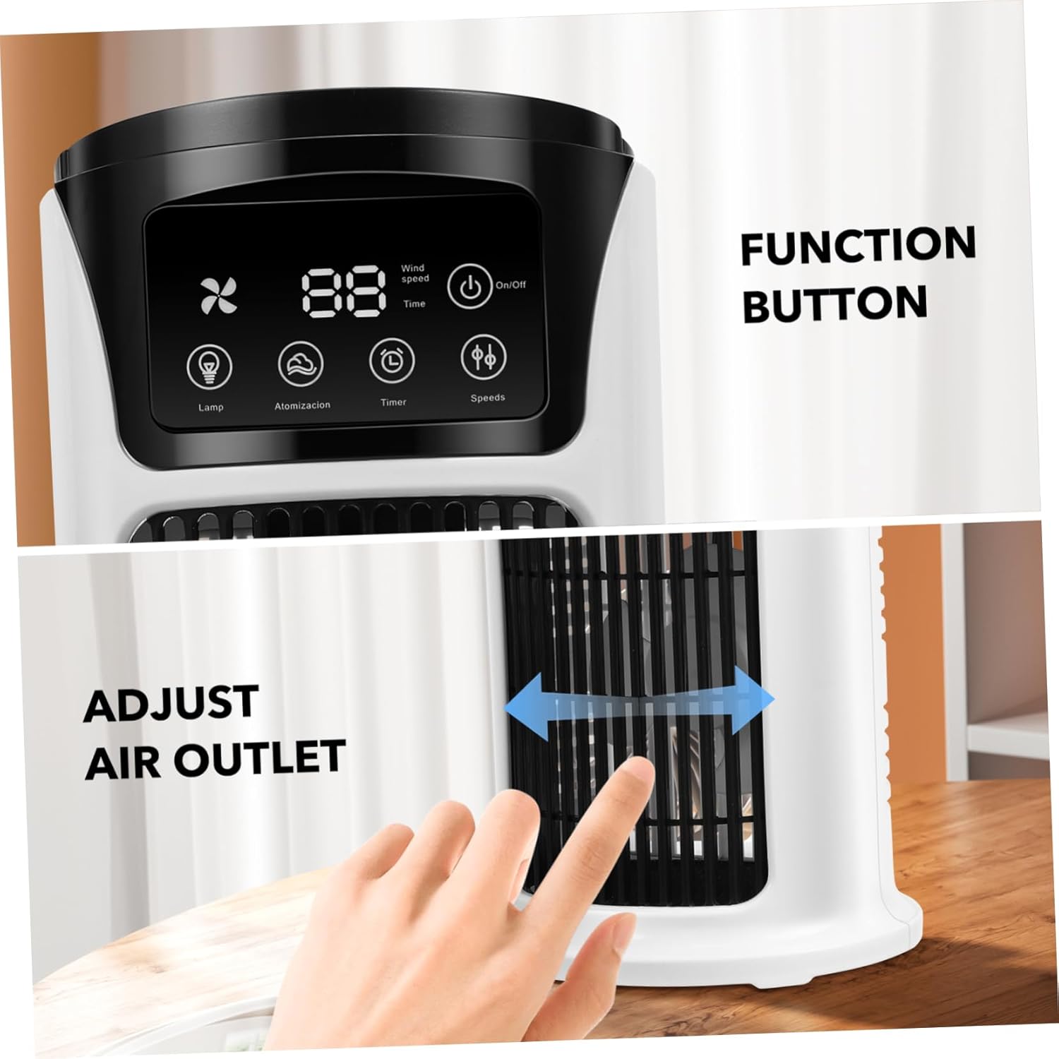 Homoyoyo mini aire acondicionado mini ventiladores refrigerador ventilador de coche mini aire acondicionado portátil aire acondicionado aire