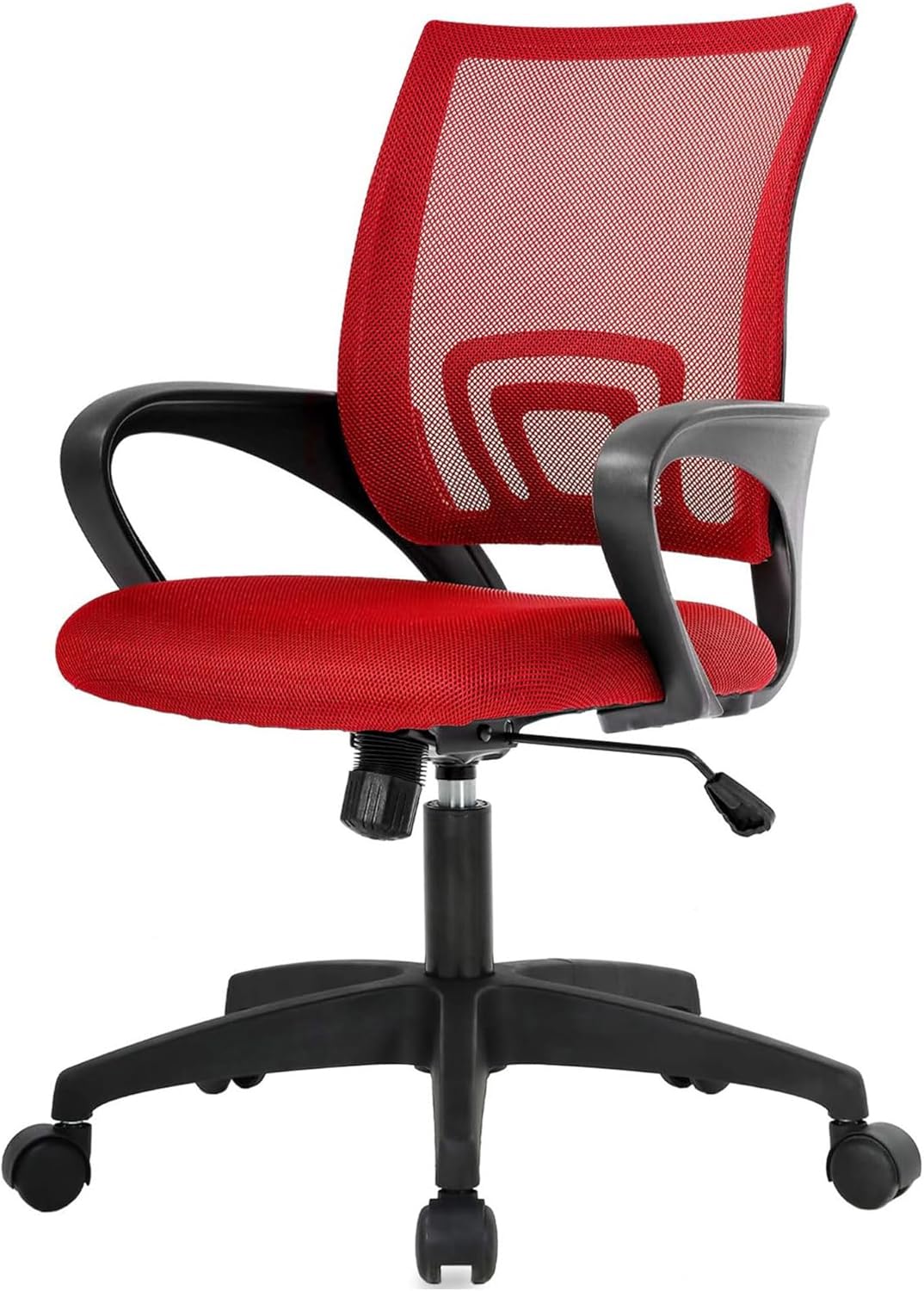 PayLessHere Silla de oficina en casa, silla de escritorio para computadora, silla ergonómica ajustable, soporte lumbar, reposabrazos ejecutiva con