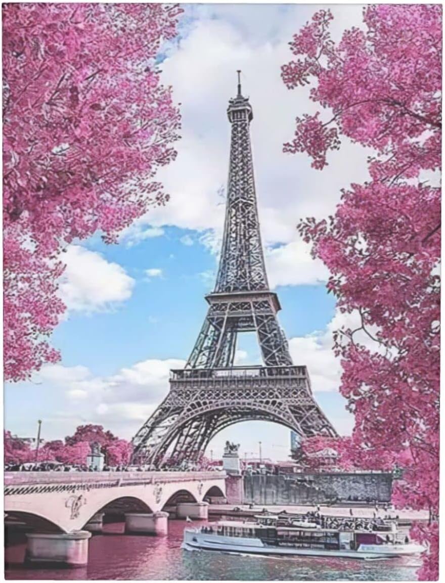 Arte de pared de la Torre Eiffel de París, cuadros de París, decoración de pared de la Torre Eiffel de París, lienzo impreso, arte moderno para