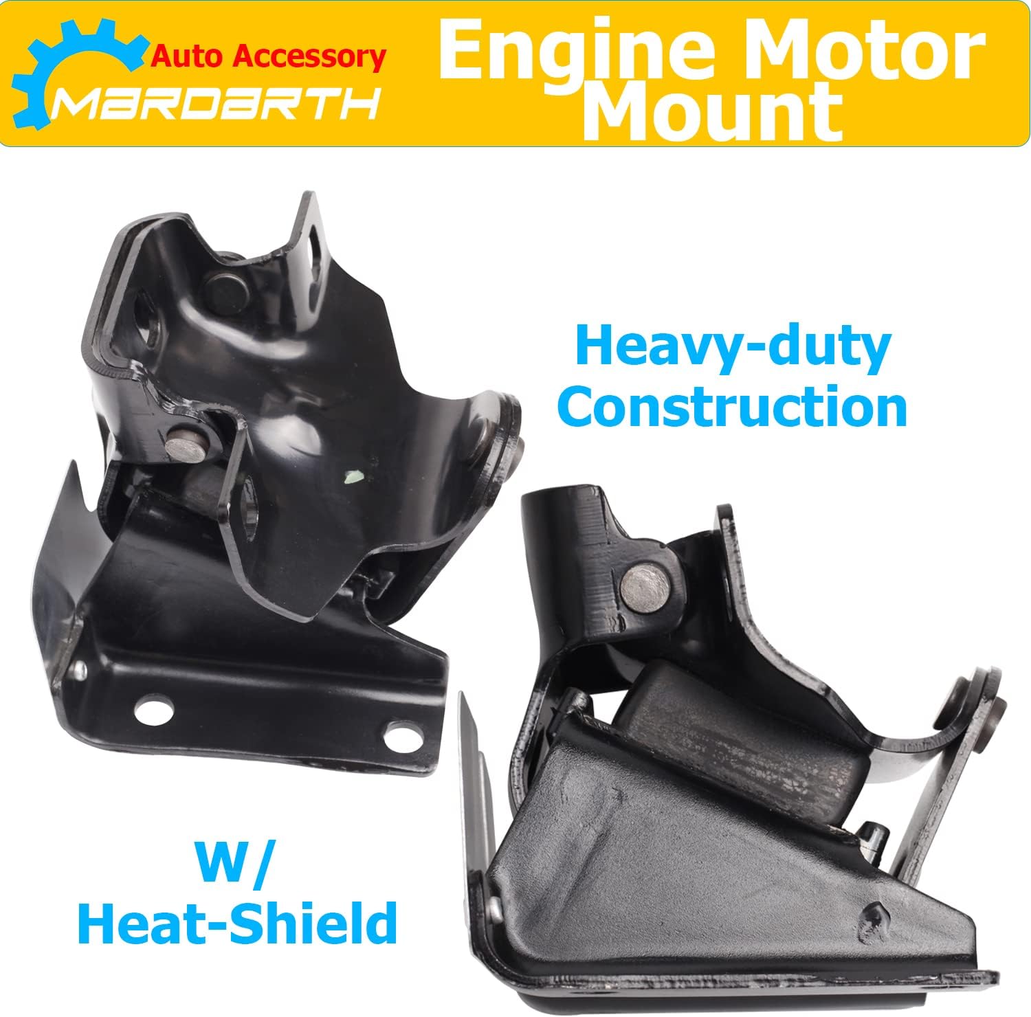 Soportes de motor izquierdo y derecho 2 piezas para 99-06 Silverado Tahoe Sierra 1500 V8 4.8L 5.3L 6.0L, reemplazar OE A2909 A2909