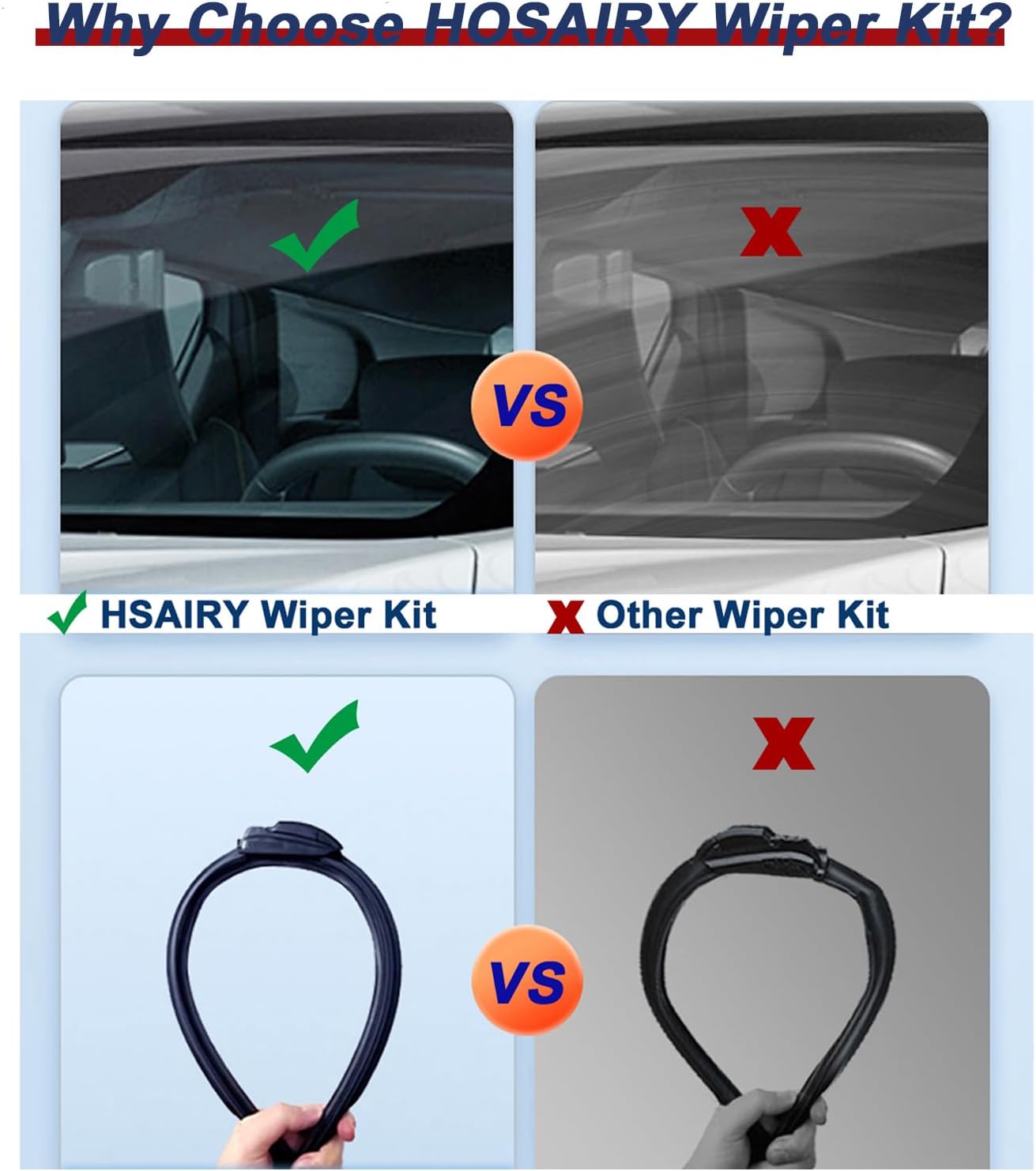 Juego de limpiaparabrisas trasero para Buick Envision 2016-2020, para GMC Terrain 2018-2020, para Chevy Blazer Bolt EV Equinox 2017-2020 Conjunto de