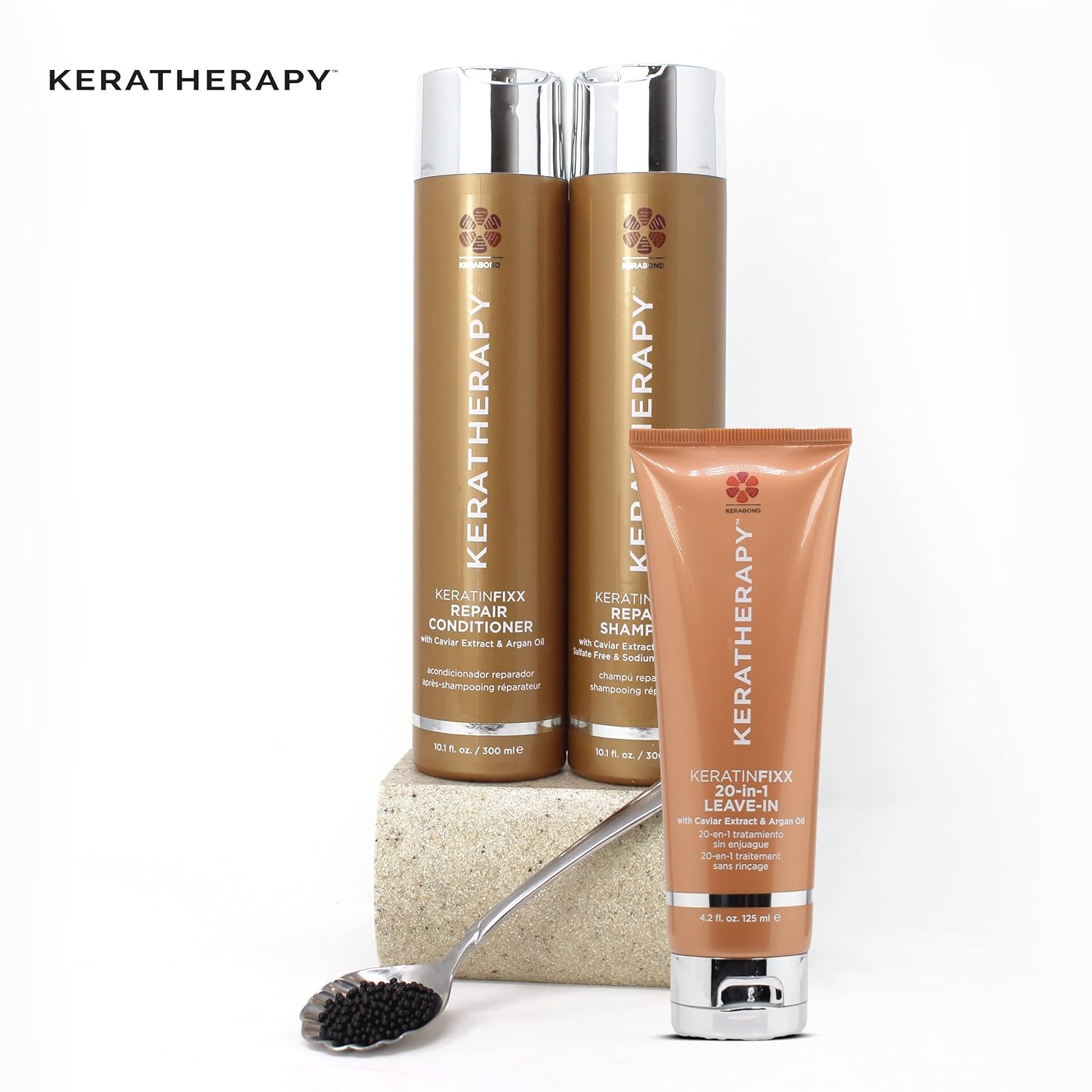 Keratherapy Keratinfixx – Champú y acondicionador de reparación (10,1 oz)