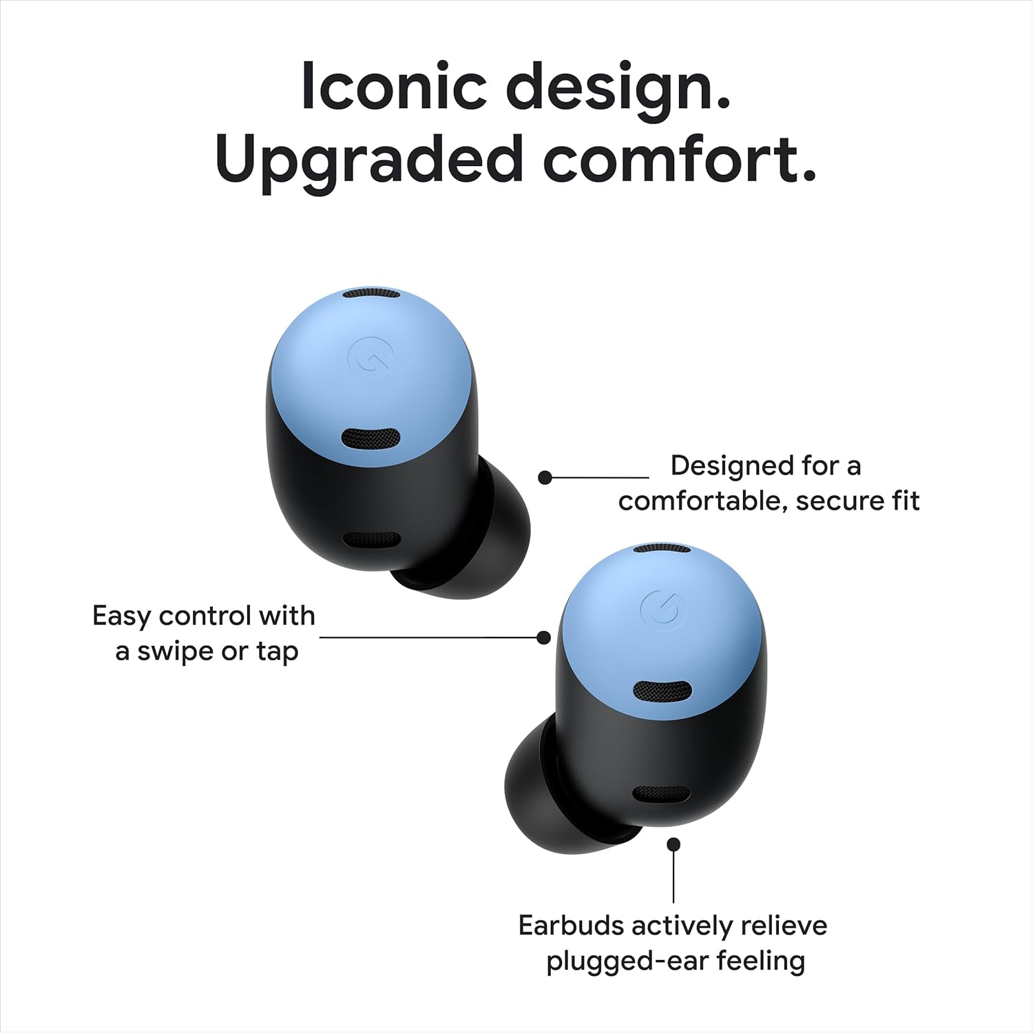 Google Pixel Buds Pro – Auriculares con cancelación de ruido – Batería de hasta 31 horas de duración con estuche de carga 2 – Auriculares Bluetooth