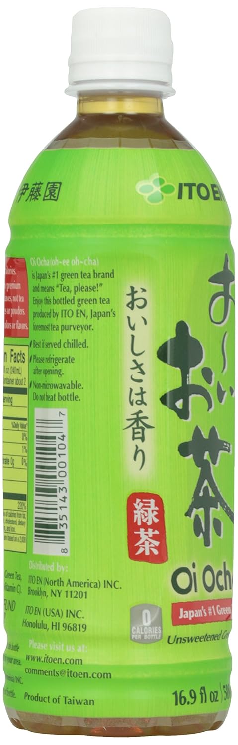 Tea’s Tea Té verde Ocha, 16.9 oz (paquete de 5)