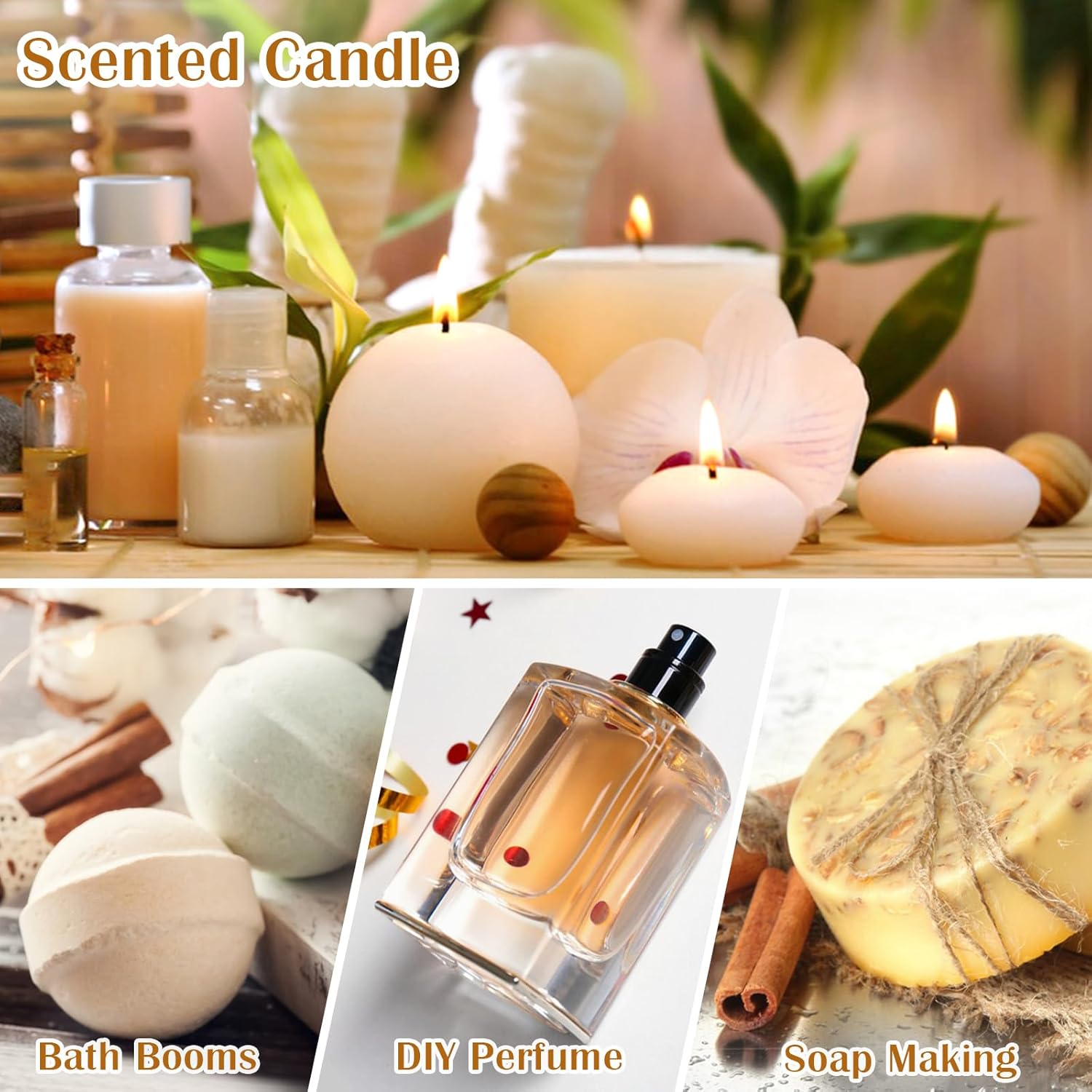 Juego de aceites esenciales de panadería, aceite aromático para difusores, fabricación de velas, pastel de calabaza, pastel de café, galleta de