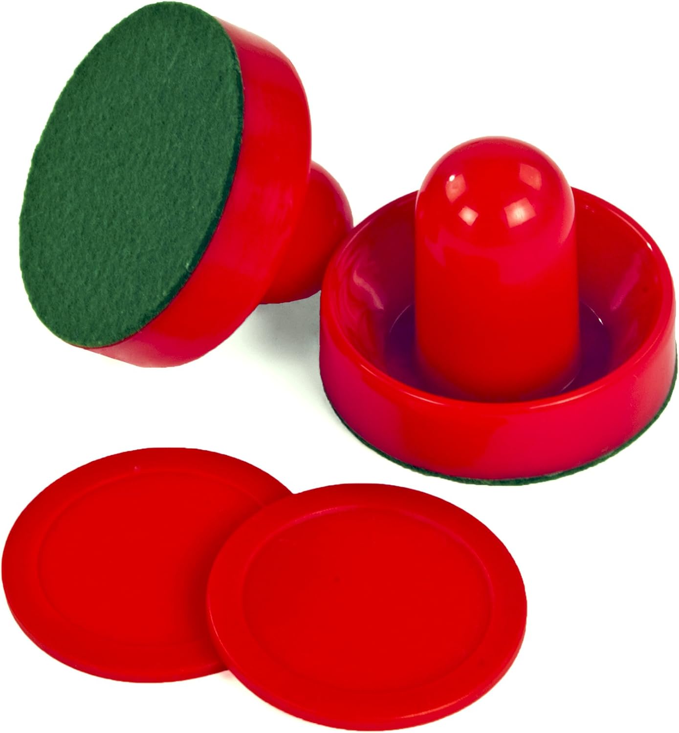 Hathaway Juego de huelguistas y discos de hockey de aire, rojo, 3.752.875 pulgadas (BG1007)