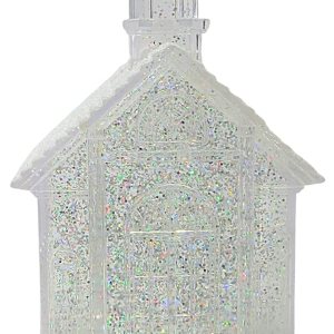 Christmas by Roman Inc., Colección Confetti Lites, 10.25 pulgadas de alto, confeti con remolino LED, cúpula de luz para iglesia, linterna, globo de Christmas by Roman Inc., Colección Confetti Lites, 10.25 pulgadas de alto, confeti con remolino LED, cúpula de luz para iglesia, linterna, globo de