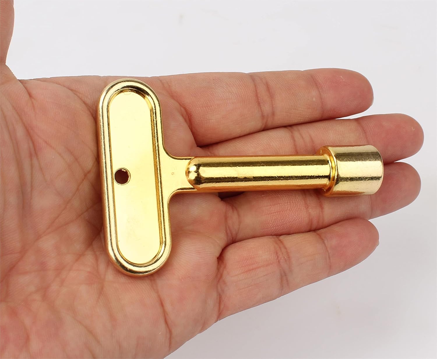 Honkador P1300-PART-13-KEY Llave de aguallave de grifo de agua Llaves de hidrante para hidrante de pared y grifo-Oro