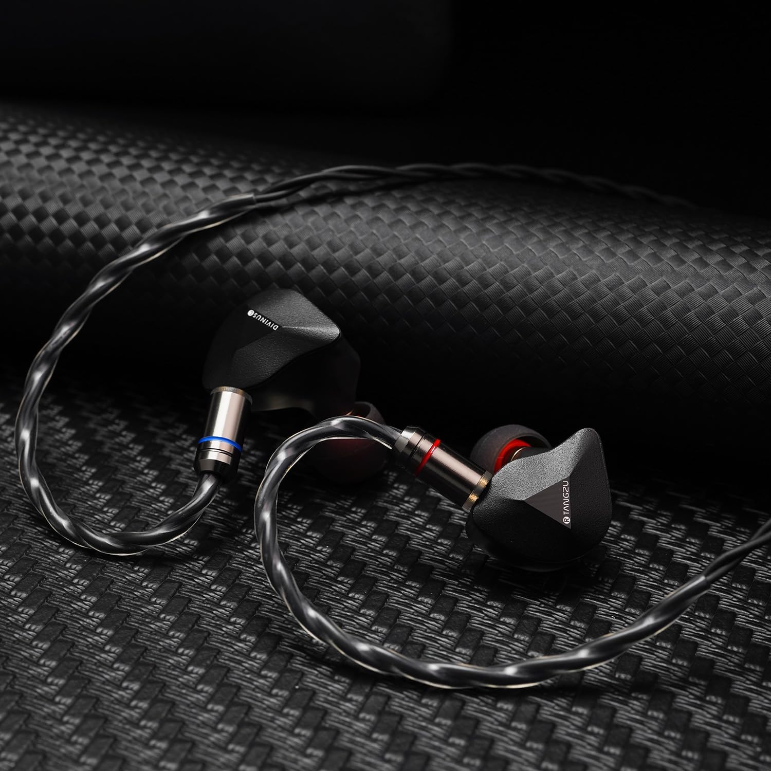 HiFiGo TANGZU x Divinus FUDU VERSE1 – 3 controladores híbridos intrauditivos, serie Zen de 0.394 pulgadas DD+ 2BA, auriculares intrauditivos IEMs