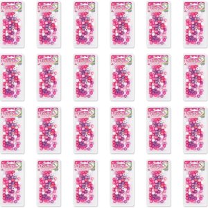 Kit de fabricación de joyas de cuentas para manualidades, pulseras para trenzar el cabello, manualidades, poni (grande, redondo, rosa, morado, Kit de fabricación de joyas de cuentas para manualidades, pulseras para trenzar el cabello, manualidades, poni (grande, redondo, rosa, morado,