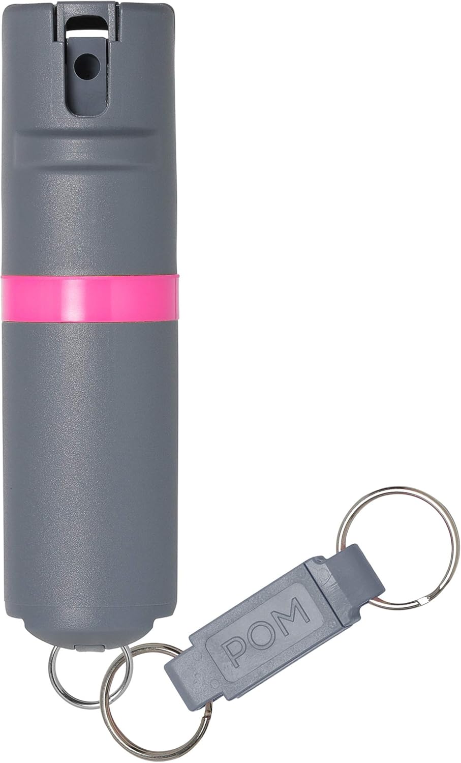 POM – Gas pimienta de autodefensa en espay con tapa abatible Oleoresin capsicum (OC) de máxima fuerza diseño táctico compacto y seguro rápida