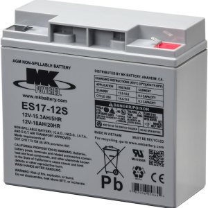 ES17-12S Batería de plomo-ácido sellada recargable sin mantenimiento ES17-12S Batería de plomo-ácido sellada recargable sin mantenimiento