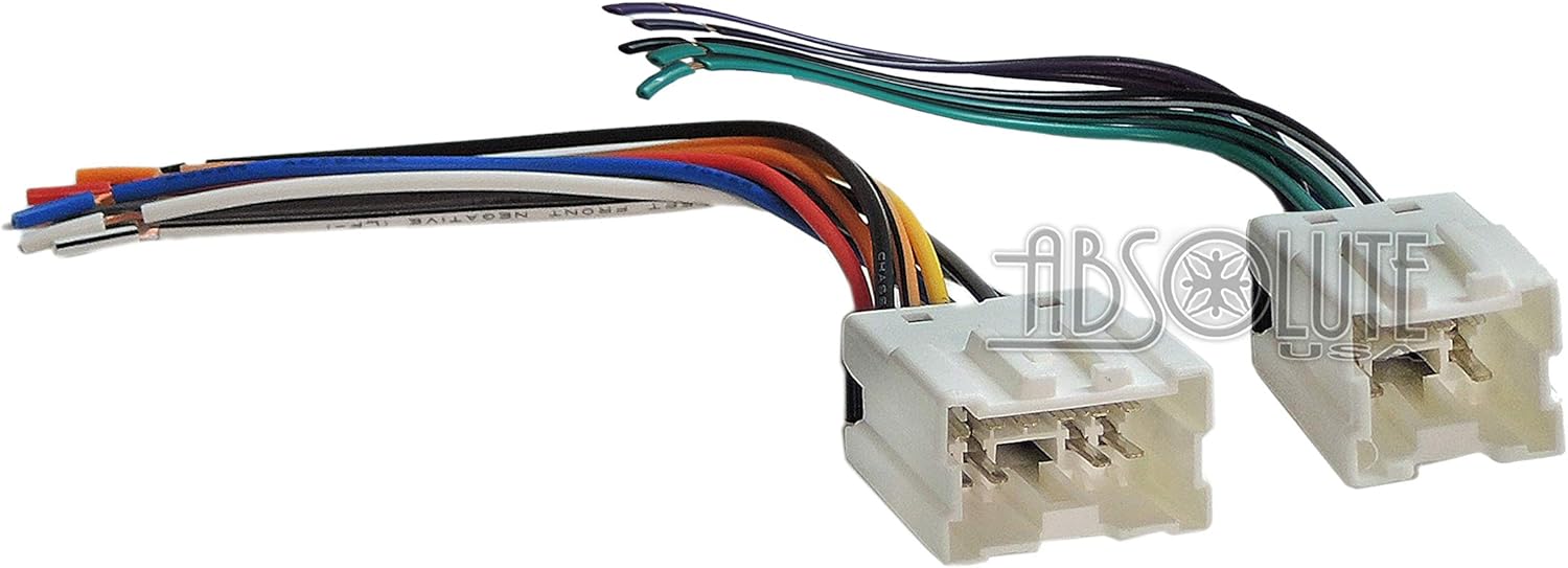 Absolute USA ABS99-7406 – Arnés estéreo doble DIN para Nissan Titan 2004-2005, kit de instalación de tablero de radio