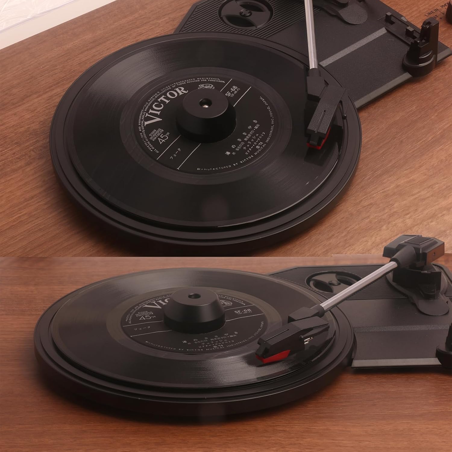 Adaptador de 45 discos para tocadiscos de 45 RPM para tocadiscos de vinilo de 7 pulgadas, accesorios para tocadiscos de aluminio macizo