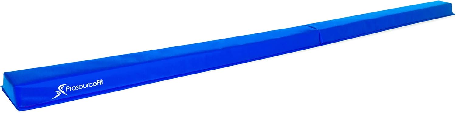 ProsourceFit – Viga de equilibrio de gimnasia para niños, haz plegable firme de 9 pies de largo con superficie antideslizante de 4 pulgadas de ancho