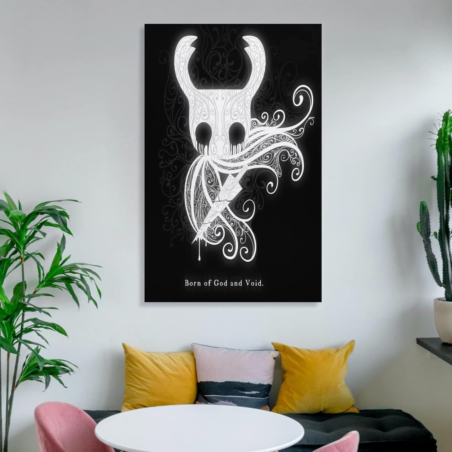 SNKB Póster de caballero hueco, pintura decorativa, lienzo, arte de pared, para sala de estar, dormitorio, 08 x 12 pulgadas (7.9 x 11.8 in)