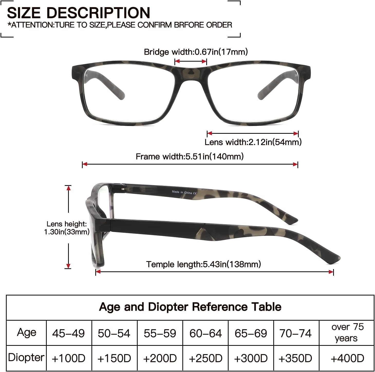 Lentes de lectura con bloqueo de luz azul para mujeres y hombres, bisagra de resorte, para computadora, tramposos, lentes de aumento +2.50