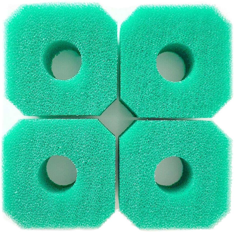Esponja de filtro de espuma de 4 piezas, repuesto reutilizable lavable para bañera de hidromasaje