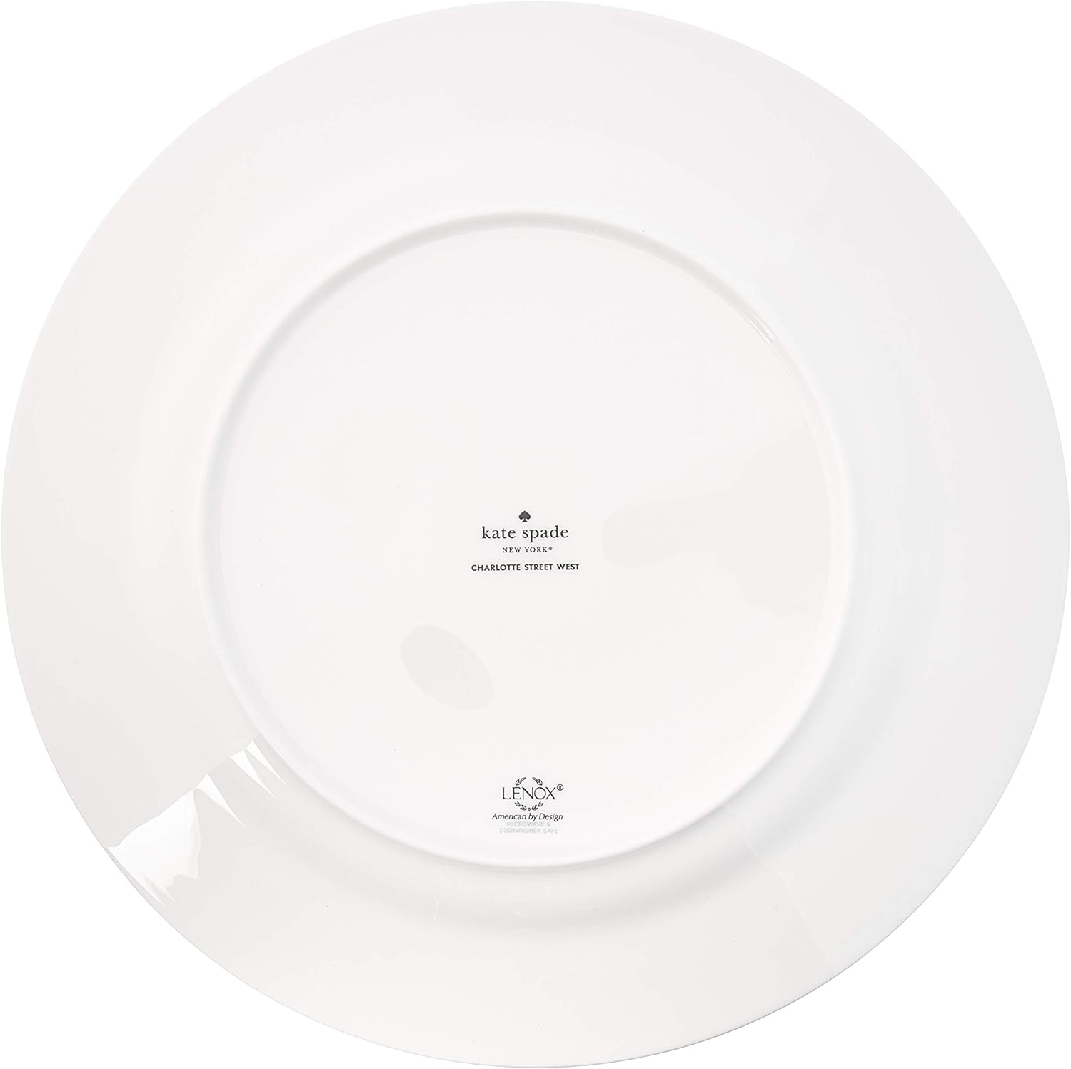 Kate Spade New York Charlotte Street Tidbits- Juego de vajilla, Plato para cena, West