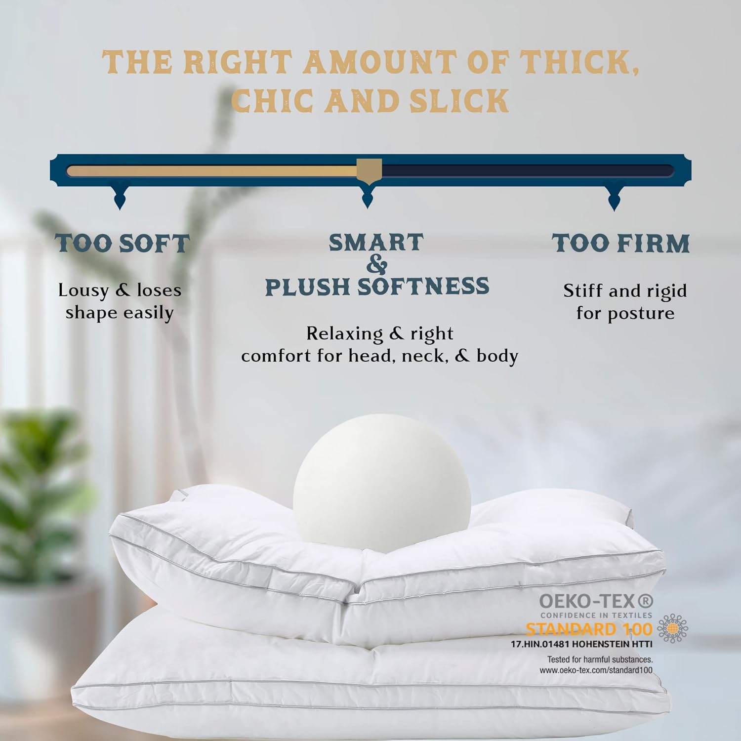 Hotel Collection – Almohadas de cama para dormir, tamaño King, juego de 2 unidades, extra suaves, refrescantes, almohada de algodón con refuerzo
