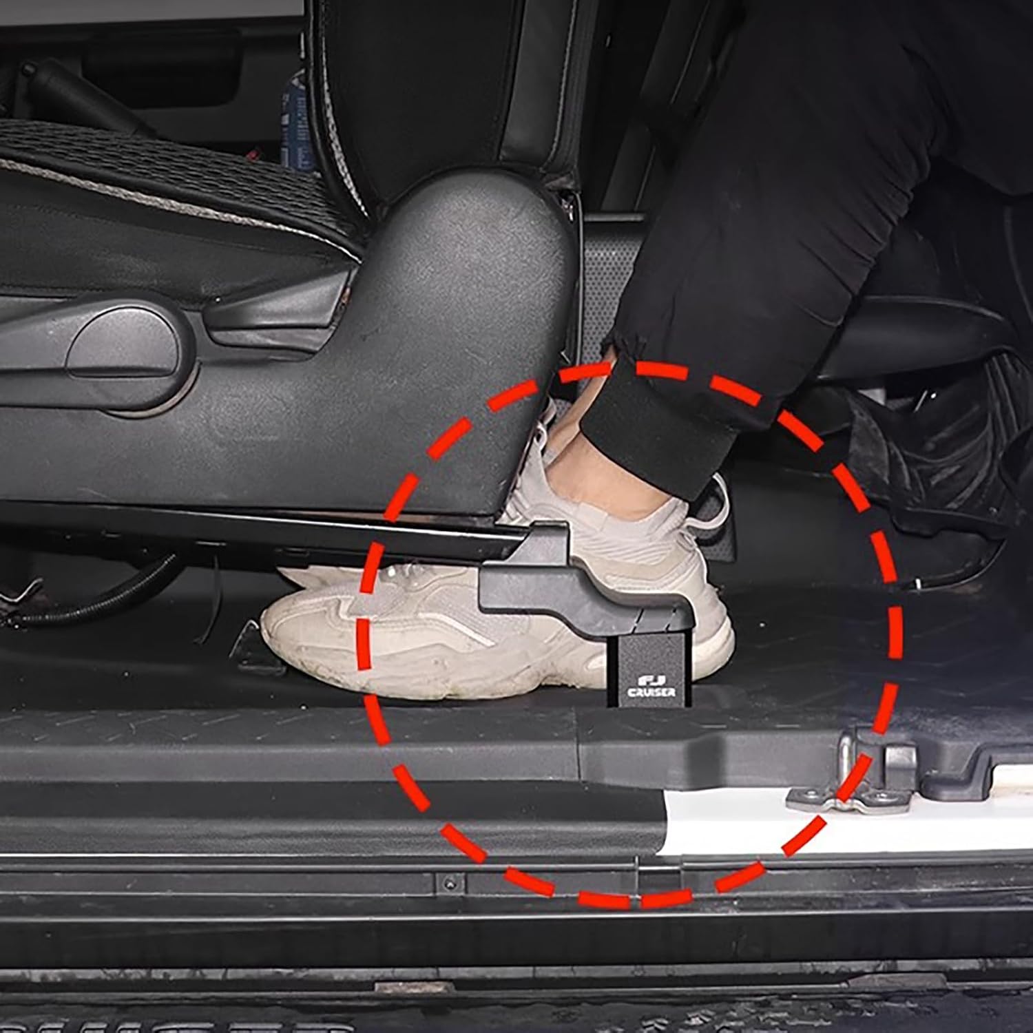 Espaciadores de asiento para Toyot FJ Cruiser 2007-2022 Kit de elevación de asiento, accesorios Inter (2 juegos)