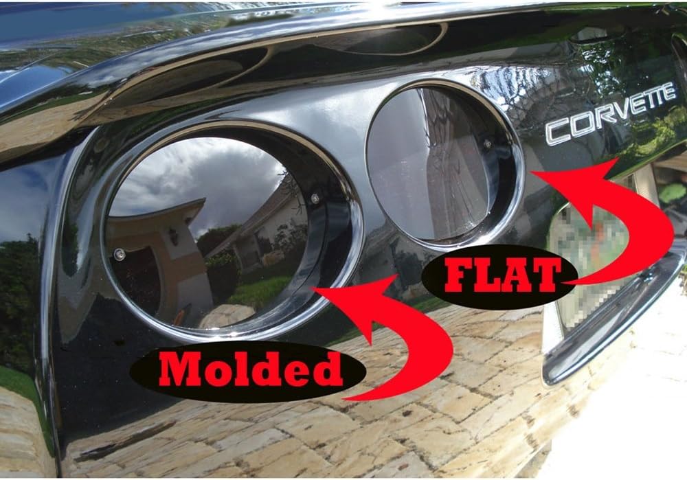 Corvette – Kit de apagón acrílico para luz trasera, 3er freno, 7 unidades 1997-2004 C5 y Z06