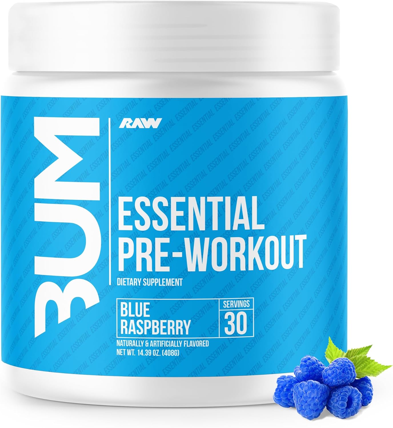 RAW Nutrition – Fórmula esencial para antes del entrenamiento de Chris Bumstead, polvos de nutrición deportiva para preentrenamiento  Bebida para