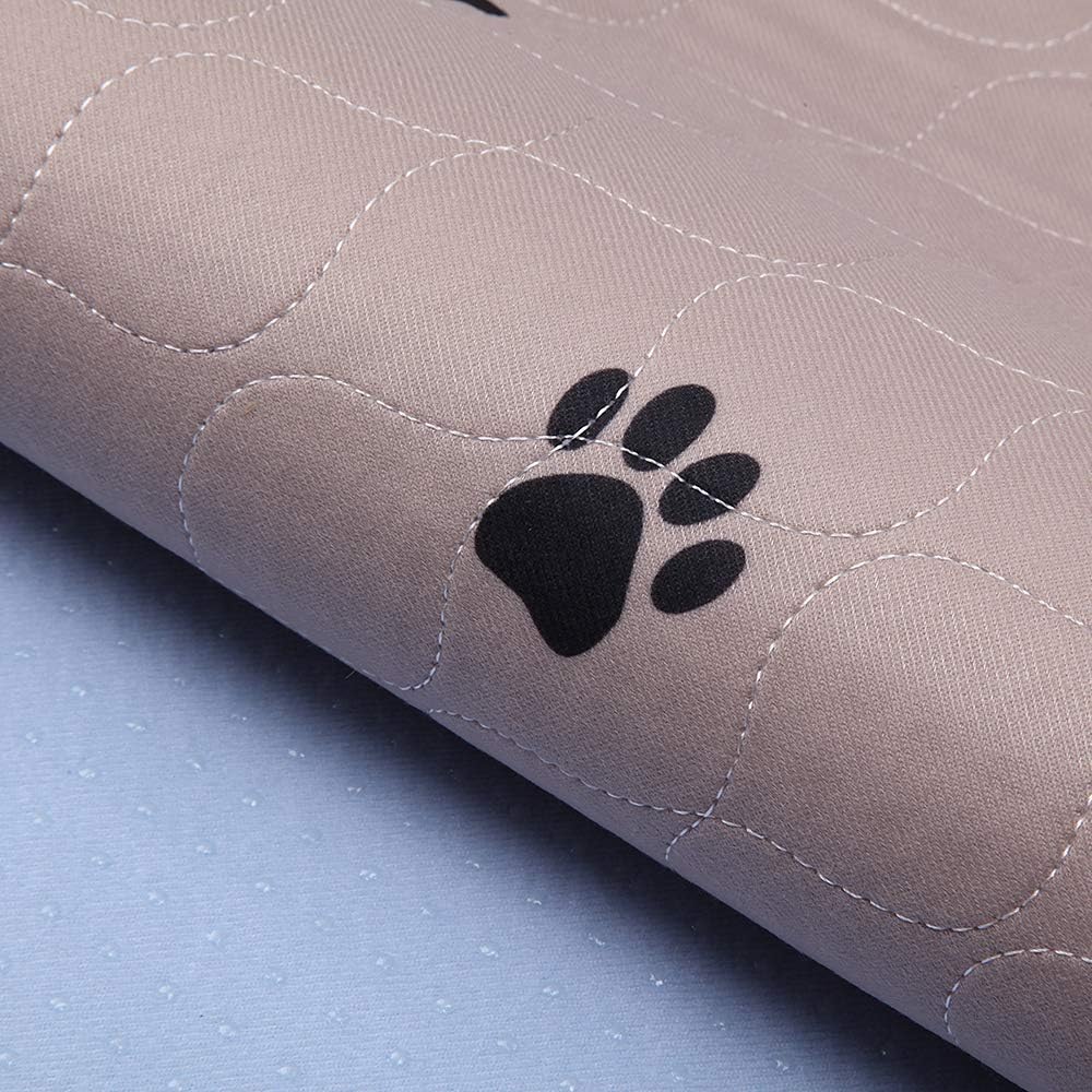 SincoPet – Tapete lavable para orina y guantes de aseo para perros, tapete reutilizable superabsorbente, impermeable y antideslizante, para