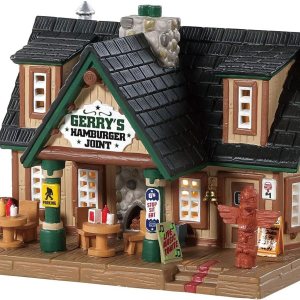 Lemax Village Collection Gerry’s Hamburger Joint Lemax Village Collection Gerry’s Hamburger Joint