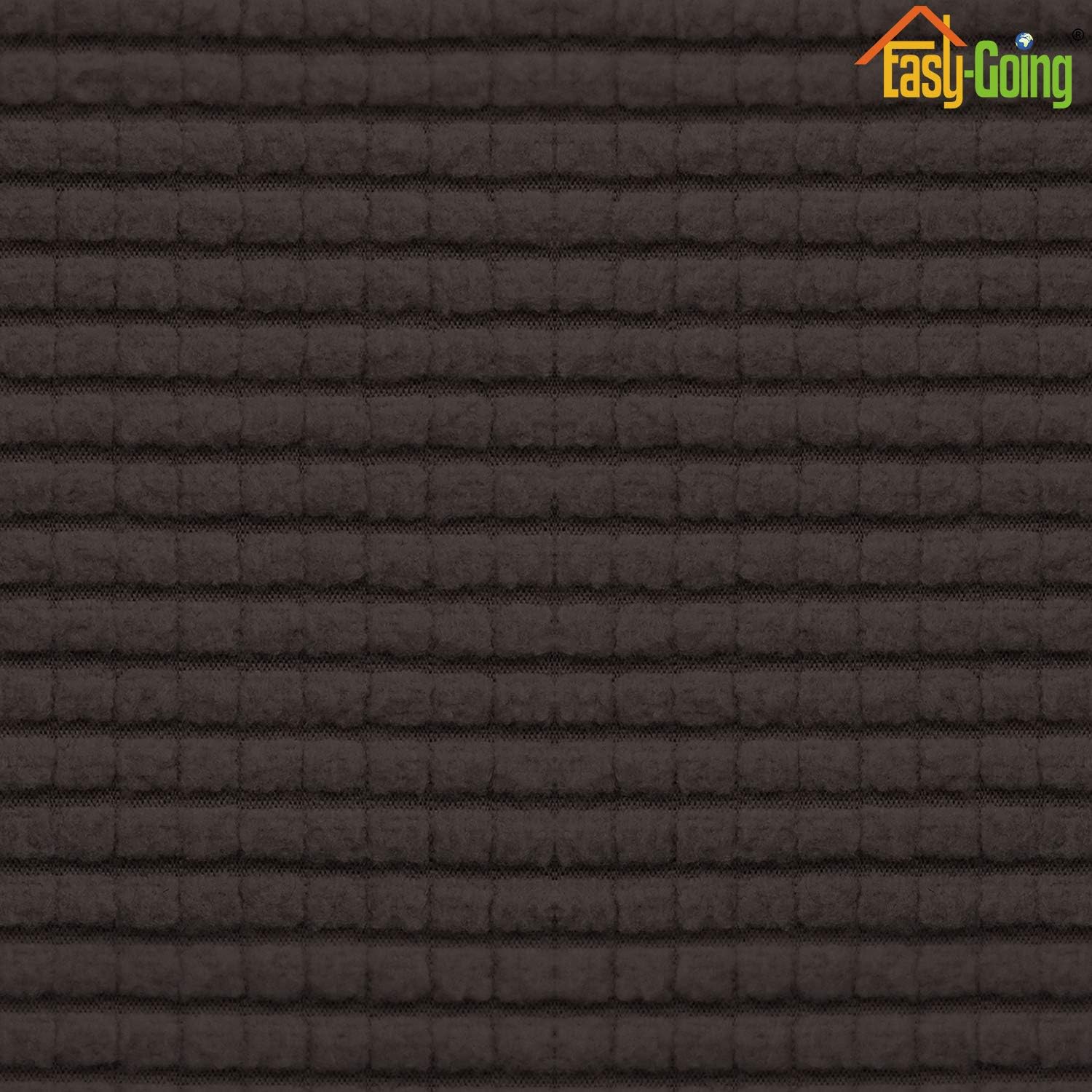 Easy-Going – Funda elástica para taburete otomano, funda protectora para muebles, funda rectangular con parte inferior elástica