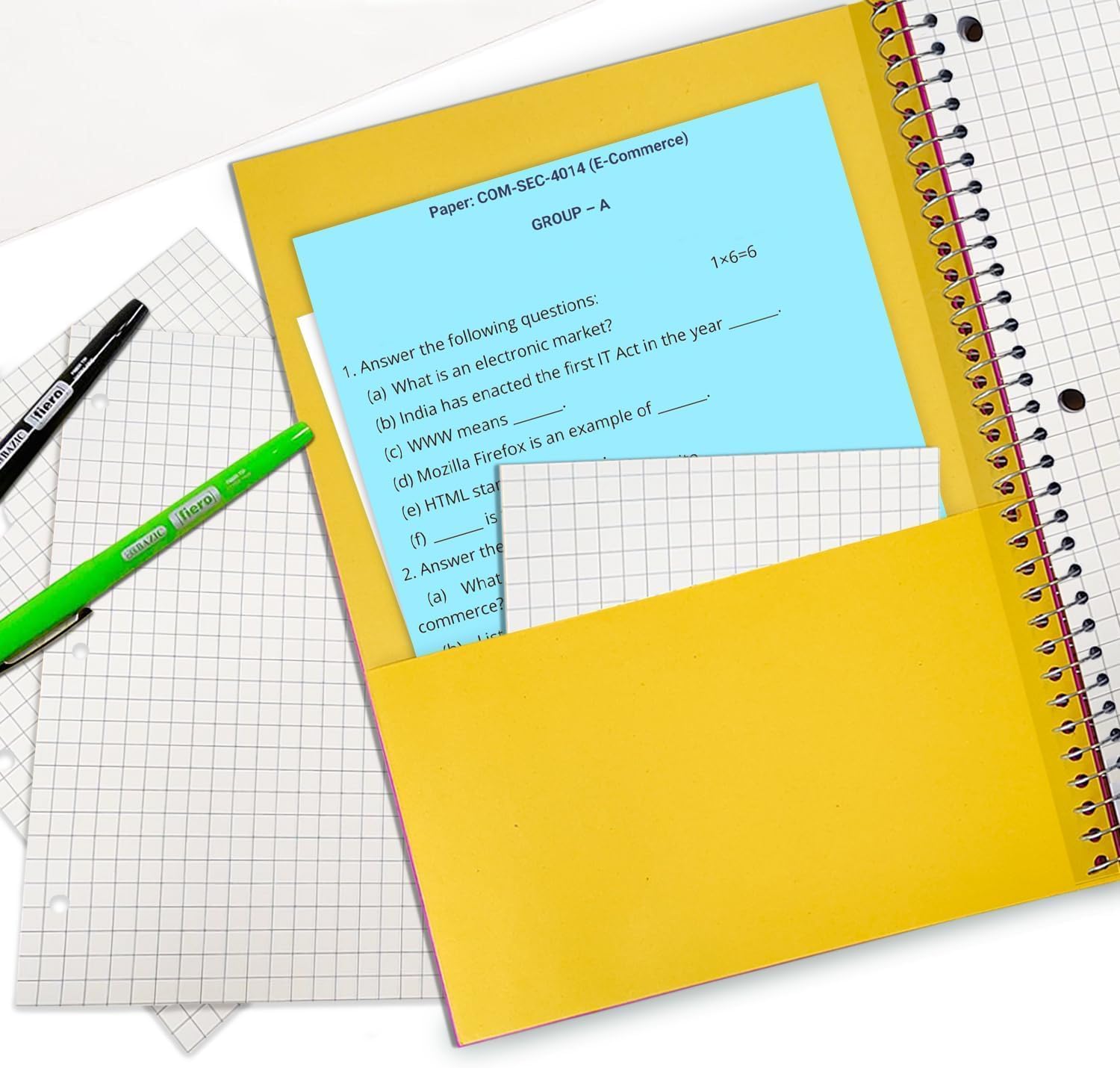 Cuadernos de espiral de 3 materias a rayas, paquete de 12, 300 páginas (150 hojas), 8 x 10-12 pulgadas, cuadrícula en espiral para la escuela y la