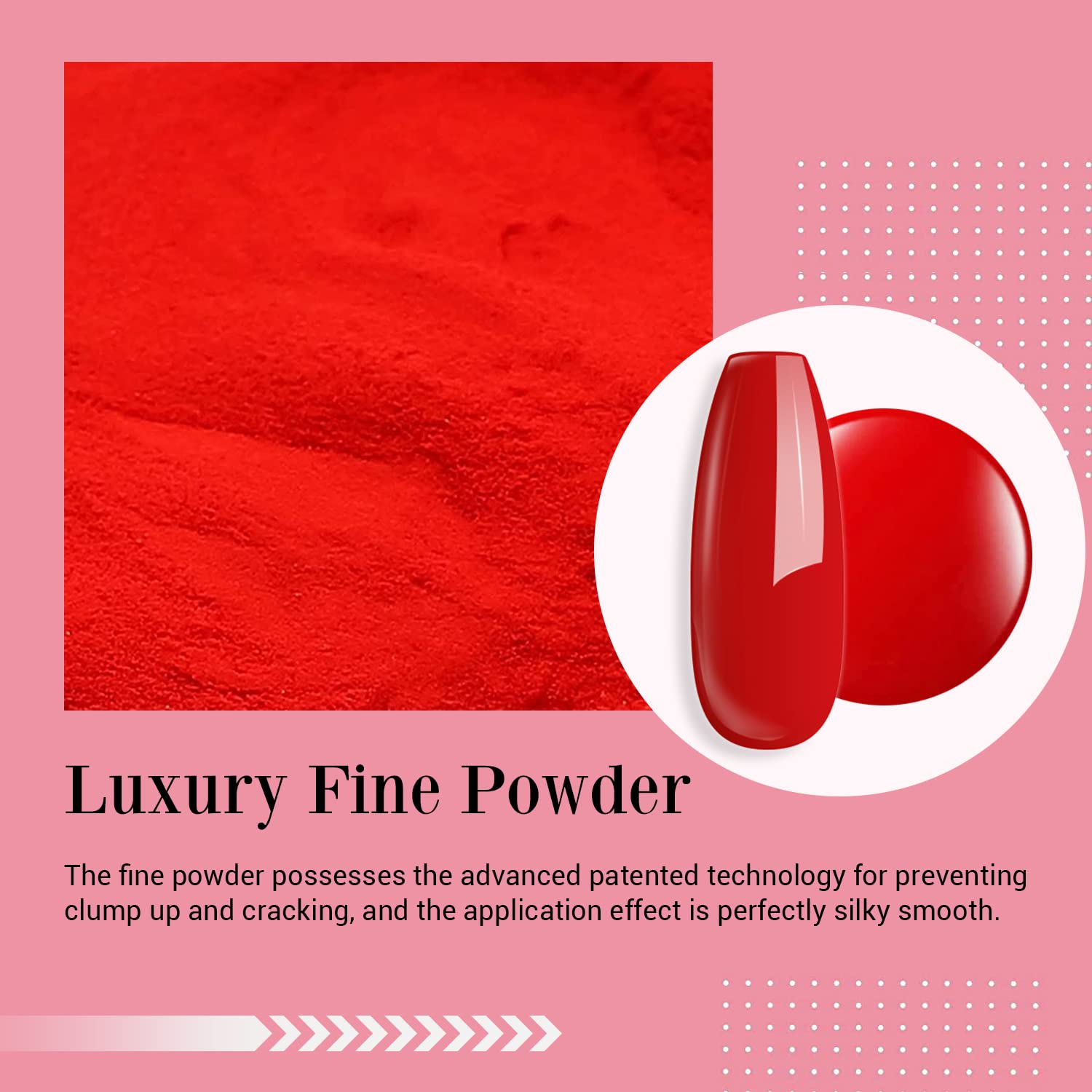 AZUREBEAUTY – Polvo de inmersión rojo, rojo brillante clásico, uñas francesas para principiantes, salón de manicura en casa, sin olor, de larga