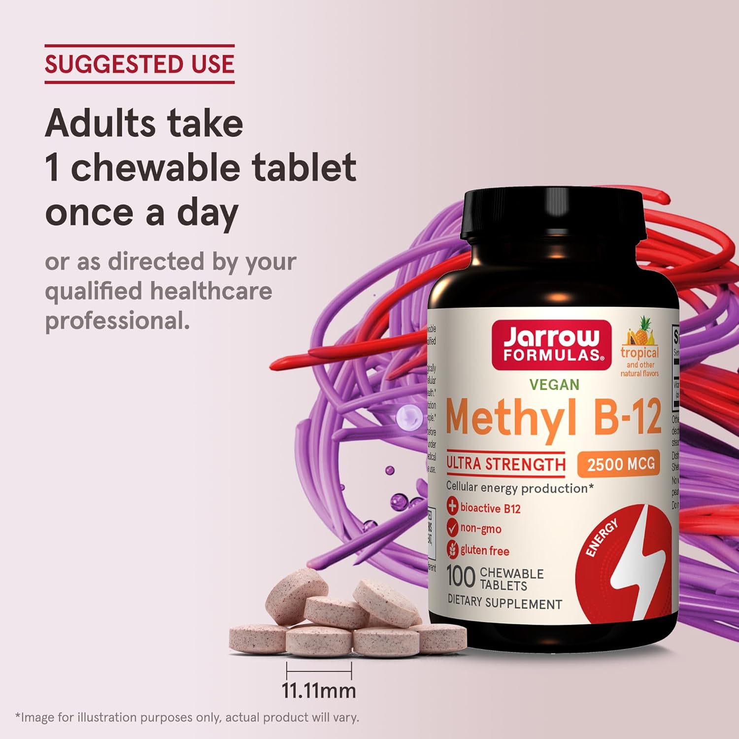 Metil B121 de Jarrow Formulas B2500 1 1 - Imagen 8