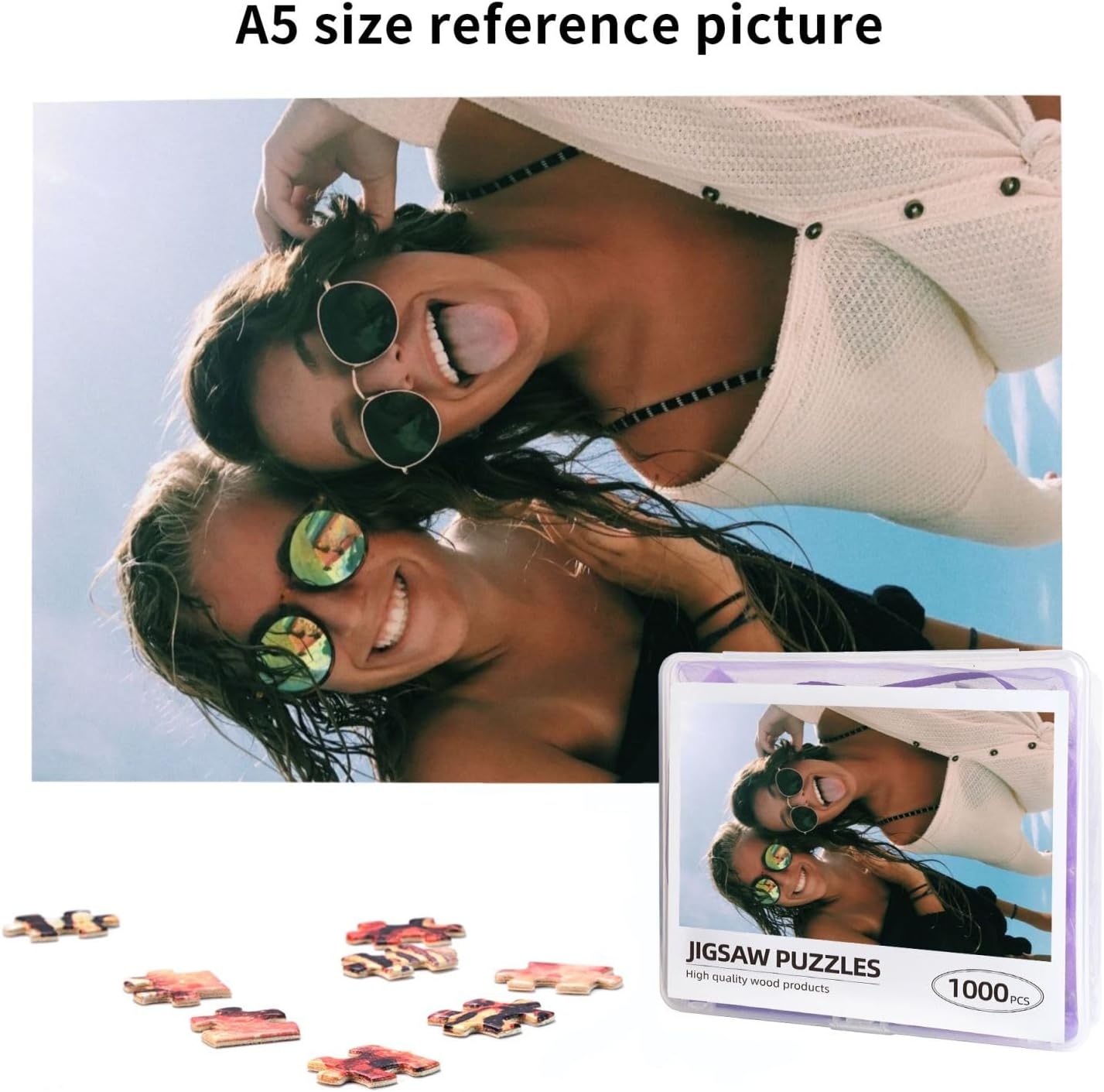 Rompecabezas personalizado de fotos, fotografías, rompecabezas con imagen personalizada, rompecabezas de 1000500300 piezas, regalos personalizados
