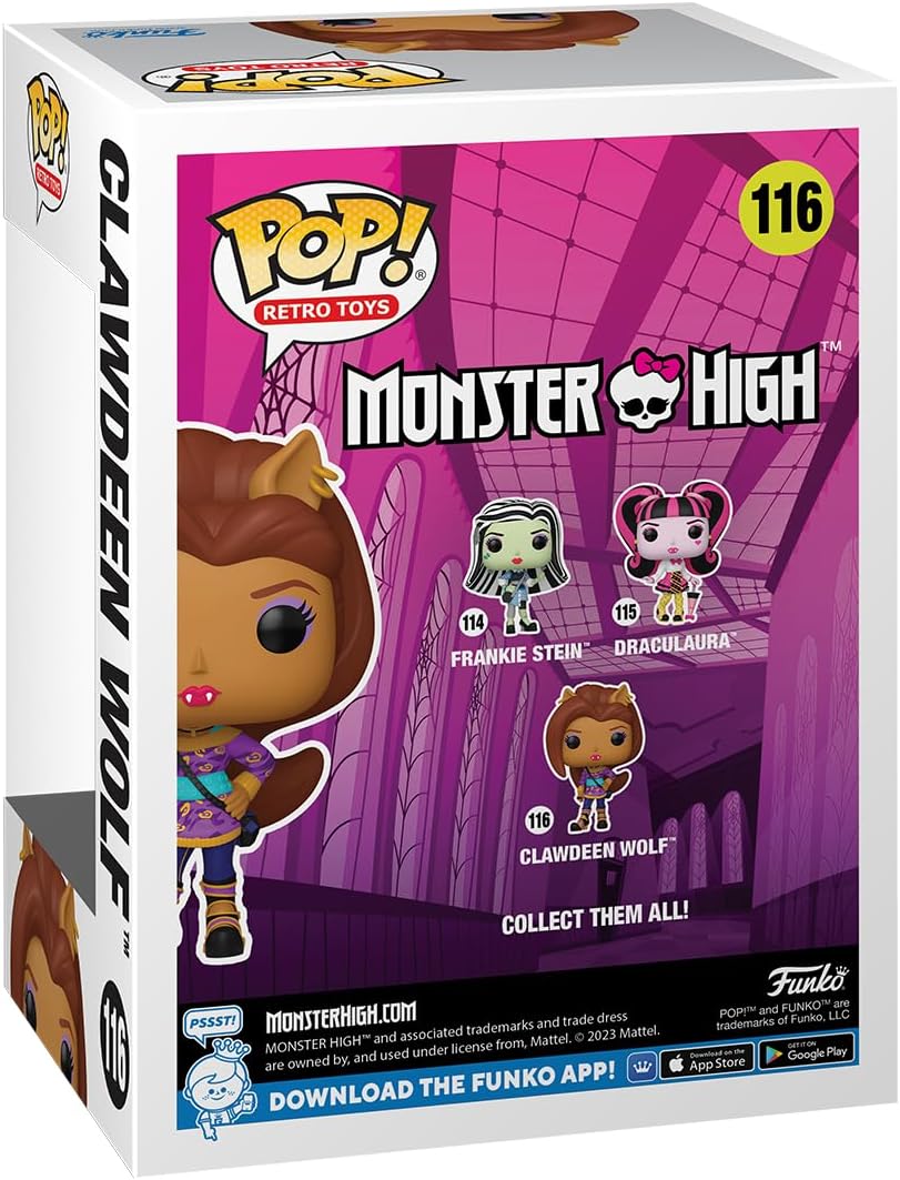 Funko Pop! Retro Toys Monster High – Clawdeen Wolf