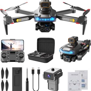 Drone FPV WiFi con cámara Esc HD 4k Modo de retención de altitud plegable RC Drone Quadcopter Circle Fly, Route Fly, Altitude Hold, Modo sin cabeza Drone FPV WiFi con cámara Esc HD 4k Modo de retención de altitud plegable RC Drone Quadcopter Circle Fly, Route Fly, Altitude Hold, Modo sin cabeza