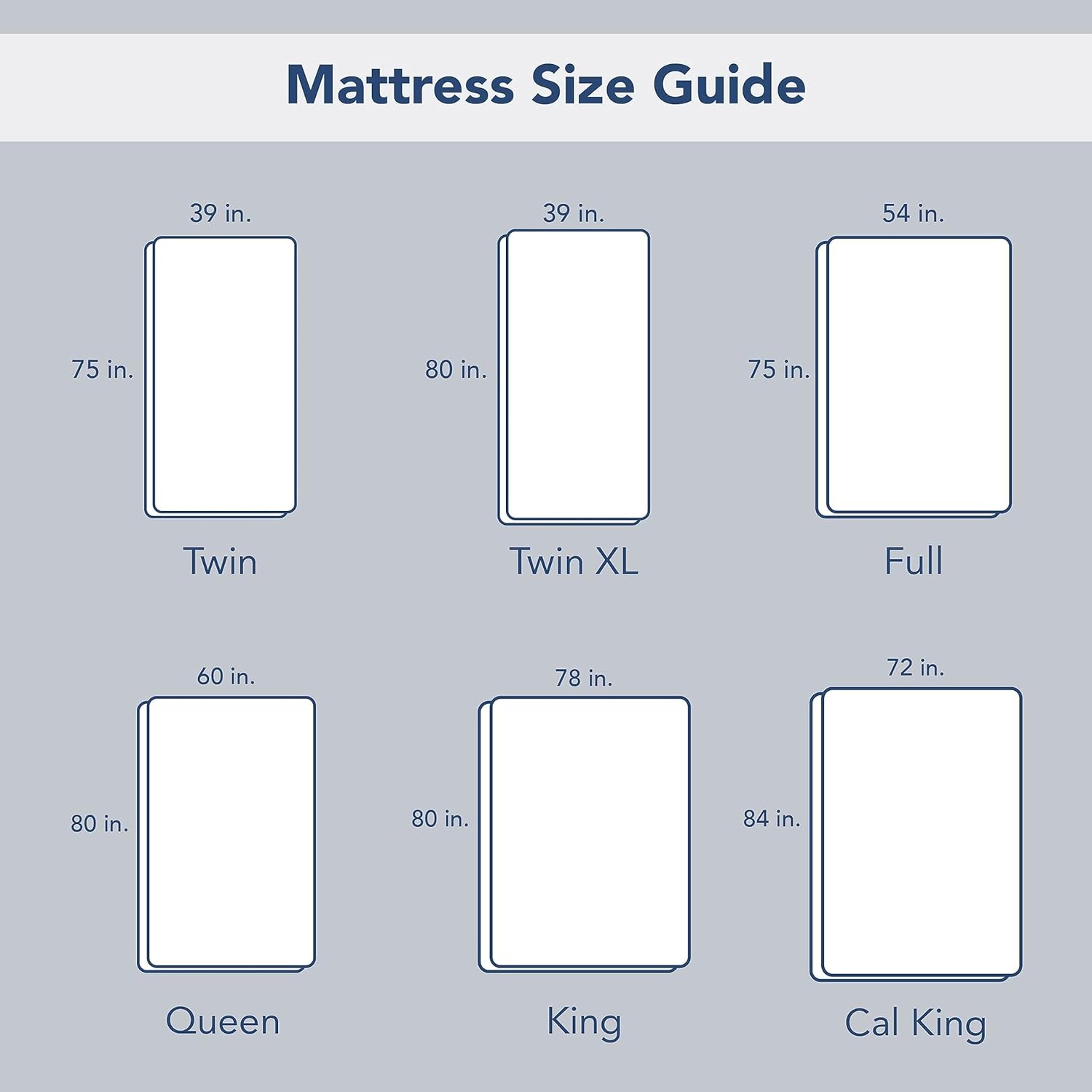 SERTA Falda de cama sólida moderna, con volantes de calidad de hotel con caída de 13 pulgadas, lavable a máquina, tamaño Queen, color blanco