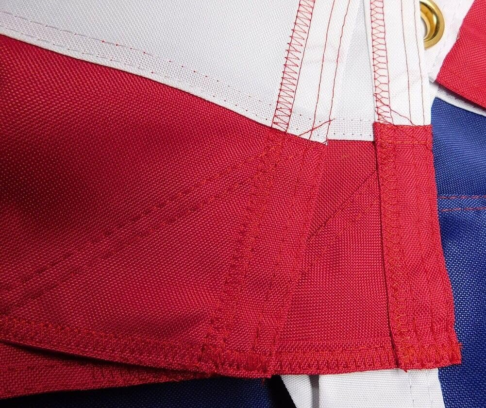 Premium 4×6 Betsy Ross Outlined 4’x6′ Nylon Embroidered 600D Flag