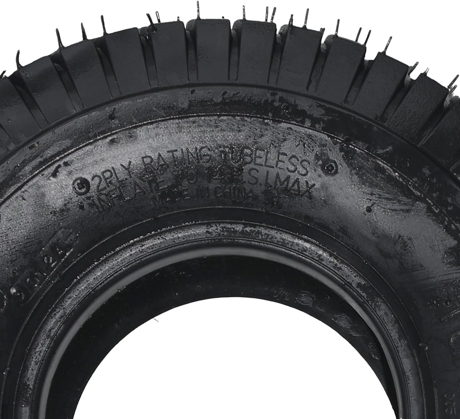 2 neumáticos de césped para cortacésped de jardín 15×6.00-6 neumáticos de tractor 15×6.00×6 2 PR sin cámara