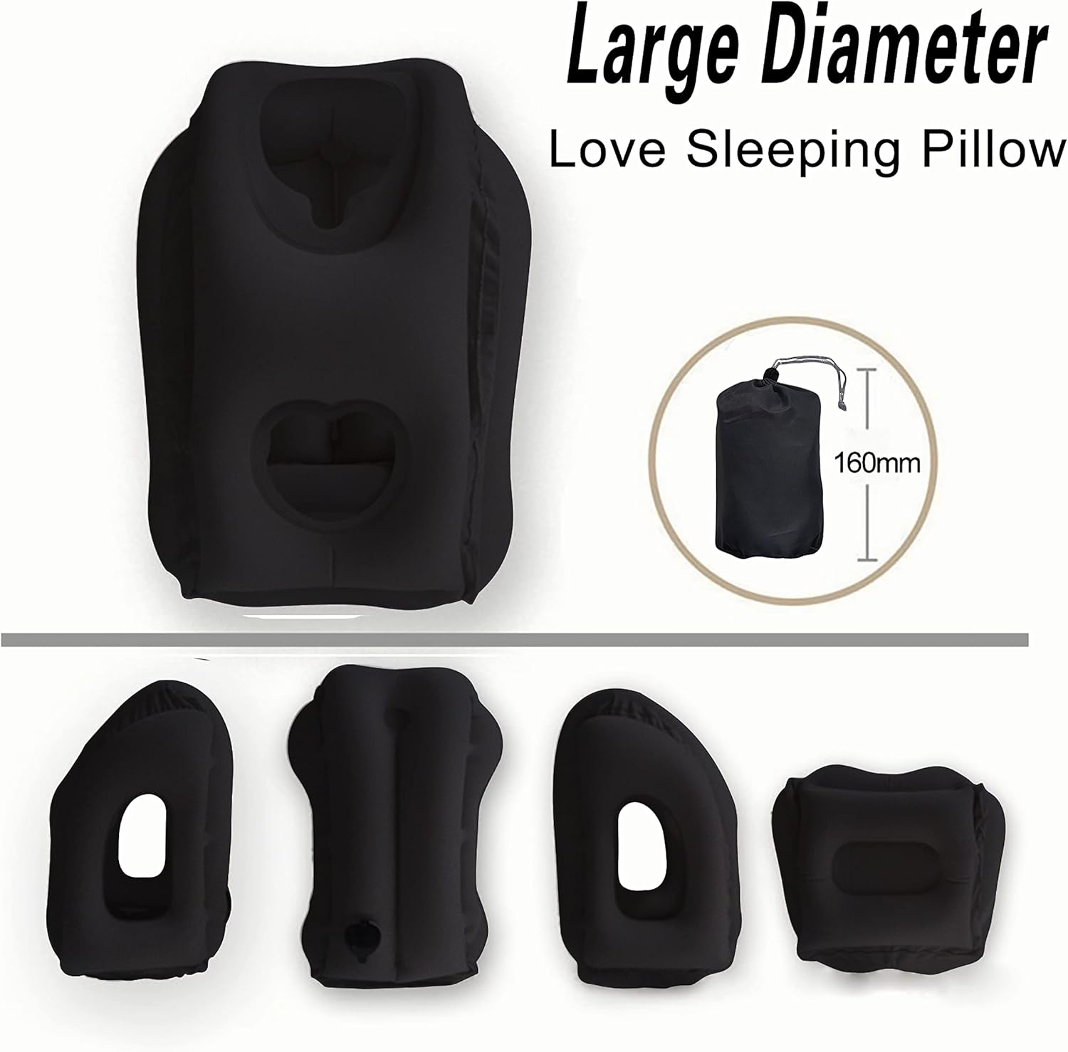 Almohadas de viaje para dormir en avión, almohada de viaje para dormir en el avión, adecuada para avión, automóvil, oficina