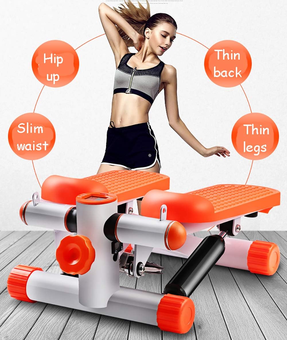 Equipo de ejercicio multifuncional paso a paso Quemar calorías Fitness Ejercitador aeróbico con bandas de resistencia Gimnasio doméstico